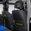 imageOASIS AUTO 20072017 Wrangler JK 4Door Leather Seat Covers Custom Fit Accessories Cover Protector Cushion Unlimited X Rubicon Sahara Full Set BlackampampRedBLACKBLUE