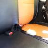 imageOASIS AUTO 20182025 Wrangler JL 4 Door Custom Leather Seat Covers WO Rear Cup Holder BlackampampOrange