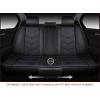 imageOASIS AUTO Car Seat Covers Premium Waterproof Faux Leather Cushion Universal Accessories Fit SUV Truck Sedan Automotive Vehicle Auto Interior Protector Full Set OS006 BlackSPORT BLUE