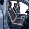 imageOASIS AUTO Chevy Equinox Accessories Seat Covers 20102025 Custom Fit Leather Cover Protector Cushion Full Set GrayGRAY