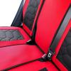 imageOASIS AUTO Chevy Equinox Accessories Seat Covers 20102025 Custom Fit Leather Cover Protector Cushion Full Set GrayRED