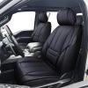 imageOASIS AUTO Chevy Silverado ampamp GMC Sierra Accessories Seat Covers 20072025 Custom Fit Leather Truck Cover Protector 15003500HD Crew Double Extended CabClassic Full Set Black