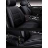 imageOASIS AUTO Custom Leather Seat Covers for Nissan Rogue 20142020 Exclude Hybrid Model and 20172020 Rogue Sport Black