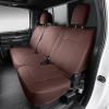 imageOASIS AUTO Custom Seat Covers Compatible with Ford F150 20152023F150 Lightning 20222023Super Duty 20172023 Full Set BlackBROWN
