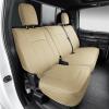 imageOASIS AUTO Custom Seat Covers Compatible with Ford F150 20152023F150 Lightning 20222023Super Duty 20172023 Full Set BlackTAN