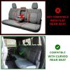 imageOASIS AUTO Dodge Ram Accessories Seat Covers 20092025 Custom Fit Leather Truck Cover Protector Cushion 150025003500 Crew Double Super Extended CabPremium Full Set BrownBROWN