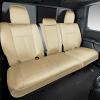 imageOASIS AUTO Dodge Ram Accessories Seat Covers 20092025 Custom Fit Leather Truck Cover Protector Cushion 150025003500 Crew Double Super Extended CabPremium Full Set BrownTAN