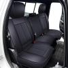 imageOASIS AUTO Dodge Ram Accessories Seat Covers 20092025 Custom Fit Leather Truck Cover Protector Cushion 150025003500 Crew Double Super Extended CabPremium Full Set Black