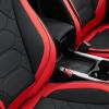 imageOASIS AUTO Honda CRV Accessories Seat Covers 20172025 Custom Fit Leather Cover Protector Cushion for CRV Full Set BlackBLACKRED