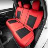 imageOASIS AUTO Honda CRV Accessories Seat Covers 20172025 Custom Fit Leather Cover Protector Cushion for CRV Full Set BlackBLACKRED
