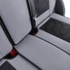 imageOASIS AUTO Mazda CX5 Accessories Seat Covers 20122025 Custom Fit Leather Cover Protector Cushion for CX5 Premium Full Set BlackGRAY