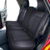 imageOASIS AUTO Toyota 4Runner Accessories Seat Covers 20102025 Custom Fit Leather Cover Protector Cushion Full Set BlackINKY