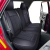 imageOASIS AUTO Toyota 4Runner Accessories Seat Covers 20102025 Custom Fit Leather Cover Protector Cushion Full Set BlackINKY