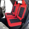 imageOASIS AUTO Toyota 4Runner Accessories Seat Covers 20102025 Custom Fit Leather Cover Protector Cushion Full Set BlackRED