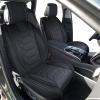 imageOASIS AUTO Tucson Accessories Seat Covers 20102025 Custom Fit Leather Cover Protector Cushion Full Set GrayBLACK