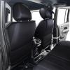 imageOASIS AUTO Wrangler JK JL Accessories Seat Covers 20072025 Custom Fit 24 Door Leather Cover Protector Cushion Unlimited X Rubicon Sahara and More Premium Full Set Black