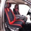 imageOASIS AUTO Z Ford F150 F250 F350 Accessories Seat Covers 20092025 Custom Fit Leather Truck Cover Protector F150 F250 F350 Crew Double Super Extended Cab Sport Full Set BlackampampRed