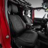 imageOASIS AUTO 20072017 Wrangler JK 4Door Leather Seat Covers Custom Fit Accessories Cover Protector Cushion Unlimited X Rubicon Sahara Full Set BlackampampRedBLACK