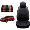 imageOASIS AUTO Custom Leather Seat Covers for Nissan Rogue 20142020 Exclude Hybrid Model and 20172020 Rogue Sport Black