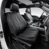 imageOASIS AUTO Custom Seat Covers Compatible with Ford F150 20152023F150 Lightning 20222023Super Duty 20172023 Full Set BlackBLACK