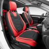 imageOASIS AUTO Honda CRV Accessories Seat Covers 20172025 Custom Fit Leather Cover Protector Cushion for CRV Full Set BlackBLACKRED