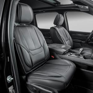 imageOASIS AUTO Ram 1500 200920182500 20102018 Custom Fit Seat Covers Full Set BlackBLACK