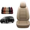 imageOASIS AUTO Z 20182022 Odyssey Custom Fit LeatherLeatherette Seat Cover Compatible with Honda Odyssey 201820192020202120222023 20182024 Odyssey TANTAN
