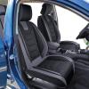 imageOASIS AUTO Forester Outback Legacy Impreza Crosstrek Accessories Seat Covers 20102025 Custom Fit Leather Cover Protector Cushion Full Set GrayGRAY