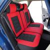 imageOASIS AUTO Forester Outback Legacy Impreza Crosstrek Accessories Seat Covers 20102025 Custom Fit Leather Cover Protector Cushion Full Set GrayRED
