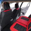 imageOASIS AUTO Forester Outback Legacy Impreza Crosstrek Accessories Seat Covers 20102025 Custom Fit Leather Cover Protector Cushion Full Set GrayRED