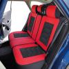 imageOASIS AUTO Forester Outback Legacy Impreza Crosstrek Accessories Seat Covers 20102025 Custom Fit Leather Cover Protector Cushion Full Set GrayRED
