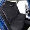 imageOASIS AUTO Forester Outback Legacy Impreza Crosstrek Accessories Seat Covers 20102025 Custom Fit Leather Cover Protector Cushion Full Set GraySPORTY BLACK