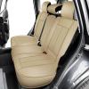 imageOASIS AUTO Forester Outback Legacy Impreza Crosstrek Accessories Seat Covers 20102025 Custom Fit Leather Cover Protector Cushion Full Set GrayTAN