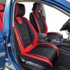imageOASIS AUTO Forester Outback Legacy Impreza Crosstrek Accessories Seat Covers 20102025 Custom Fit Leather Cover Protector Cushion Premium Full Set TanRED