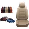 imageOASIS AUTO 20122022 Impreza ampamp Crosstrek Custom Fit Leather Seat Covers 1216 Impreza ampamp 1317 Crosstrek BlackTAN