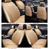 imageOASIS AUTO Car Seat Covers Premium Waterproof Faux Leather Cushion Universal Accessories Fit SUV Truck Sedan Automotive Vehicle Auto Interior Protector Full Set OS008 TanTAN