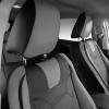 imageOASIS AUTO Custom Seat Covers Compatible with Toyota RAV4 20132018 Full Set BlackampampRedBLACKGRAY