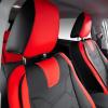 imageOASIS AUTO Custom Seat Covers Compatible with Toyota RAV4 20132018 Full Set BlackampampRedBLACKRED