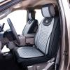 imageOASIS AUTO Tailor Fit Seat Covers Compatible with 20092022 Ford F150 F150 F250 F250 F350 F350 FF01 Full Set Fabric Gray