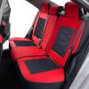 imageOASIS AUTO Toyota Corolla Accessories Seat Covers 20092025 Custom Fit Leather Cover Protector Cushion Full Set BlackRED