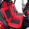 imageOASIS AUTO Toyota RAV4 Accessories Seat Covers 20132025 Custom Fit Leather Cover Protector Cushion for RAV4 Premium Full Set BlackBLACKRED