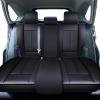 imageOASIS AUTO Toyota RAV4 Accessories Seat Covers 20132025 Custom Fit Leather Cover Protector Cushion for RAV4 Premium Full Set BlackINKY