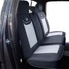 imageOASIS AUTO Toyota Tacoma Accessories Seat Covers 20052025 Custom Fit Leather Truck Cover Protector Cushion Crew Double Extended Cab TRD Full Set Fabric Gray