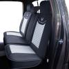 imageOASIS AUTO Toyota Tacoma Accessories Seat Covers 20052025 Custom Fit Leather Truck Cover Protector Cushion Crew Double Extended Cab TRD Full Set Fabric Gray