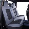imageOASIS AUTO Toyota Tacoma Accessories Seat Covers 20052025 Custom Fit Leather Truck Cover Protector Cushion Crew Double Extended Cab TRDSport Full Set BlackampampGray