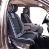 imageOASIS AUTO Z F150 F250 F350 Accessories Seat Covers 20092025 Custom Fit Leather Truck Cover Protector F150 F250 F350 Crew Double Super Extended Cab Sport Full Set BlackampampGray