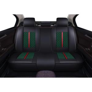 imageOASIS AUTO Toyota Camry Accessories Seat Covers 20122025 Custom Fit Leather Cover Protector Cushion Full Set BlackBLUE