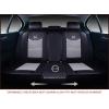 imageOASIS AUTO Car Seat Covers Premium Waterproof Faux Leather Cushion Universal Accessories Fit SUV Truck Sedan Automotive Vehicle Auto Interior Protector Full Set OS008 BlackGRAY