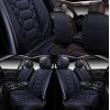 imageOASIS AUTO Car Seat Covers Premium Waterproof Faux Leather Cushion Universal Accessories Fit SUV Truck Sedan Automotive Vehicle Auto Interior Protector Front Pair OS004 BlackampampTealBLACK