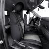 image:imageOASIS AUTO Chevy Silverado amp GMC Sierra Accessories Seat Covers 20072025 Custom Fit Leather Truck Cover Protector 15003500HD Crew Double Extended CabClassic Full Set Gray